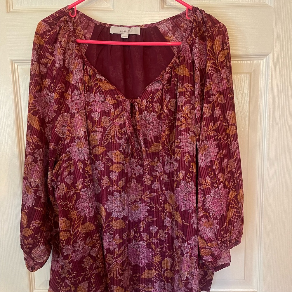 Loft XXL NWOT Blouse